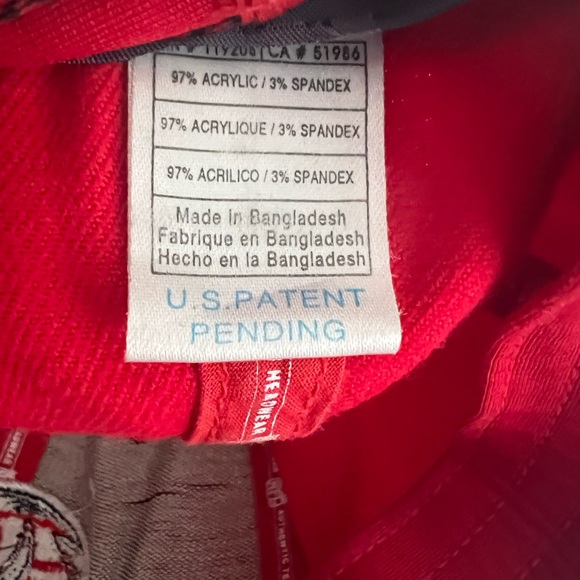 Tampa Bay Buccaneers Reebook Red Cap Previously Owned. Stretch Pirate 
B18 - Picture 9 of 9